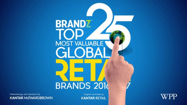 BrandZ Top25 Most Valuable Global Retail Brands 2016/2017 – Countdown