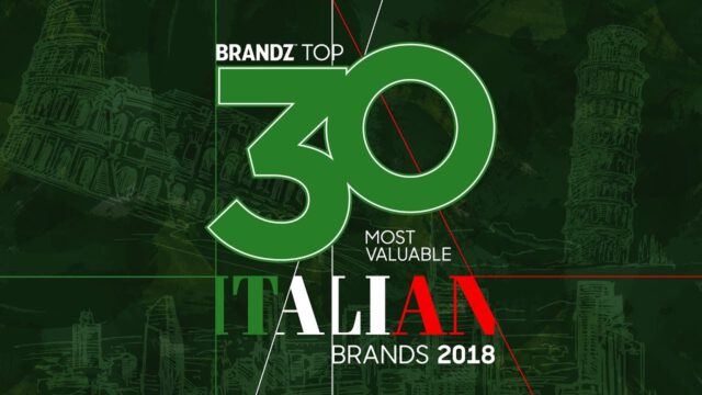 BrandZ Top 30 Most Valuable Italian Brands 2018 – Countdown