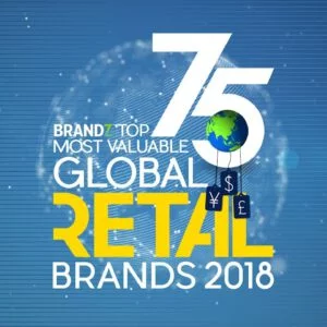 BrandZ Top75 Most Valuable Global Retail Brands 2018 – Countdown