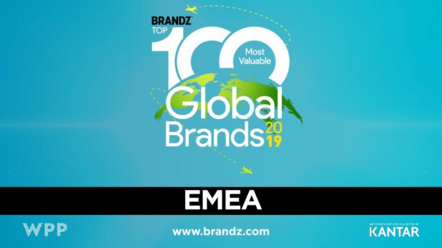 BrandZ Top100 Most Valuable Global Brands 2019 – EMEA Web Seminar